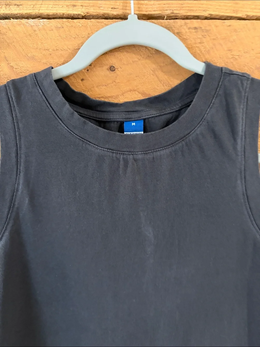 Old Navy grey Midi Dress - Sleeveless Cotton Blend